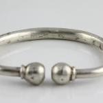 Sterling Silver Jewelry Antique Bracelet Abstract..